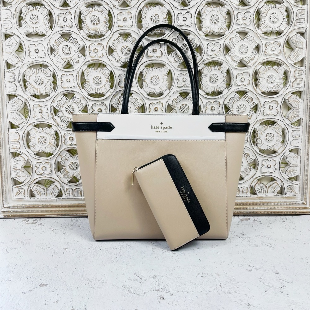 Kate Spade Staci Colorblock Tote Wallet